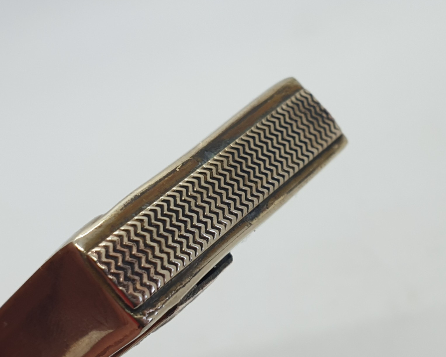 Gilt 900 Silver Envelope Form Novelty Vesta Case