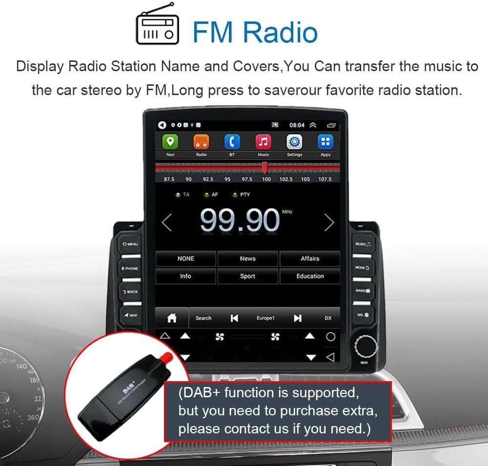 For Chevrolet Silverado 1500 2500 3500 2007-2014 Android 15 Carplay Radio GPS