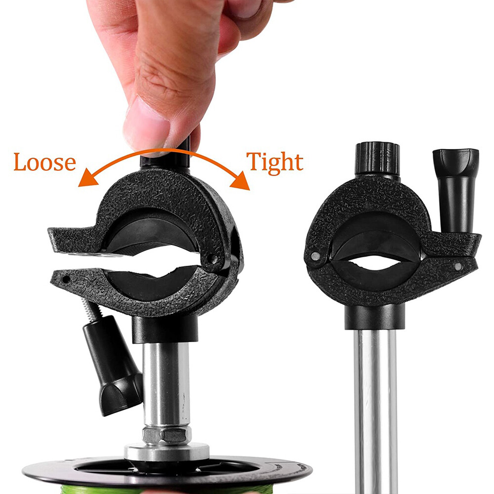 THKFISH Fishing Line Spooler Winder Mini Line Spooler Fishing Rod Reel Spooling