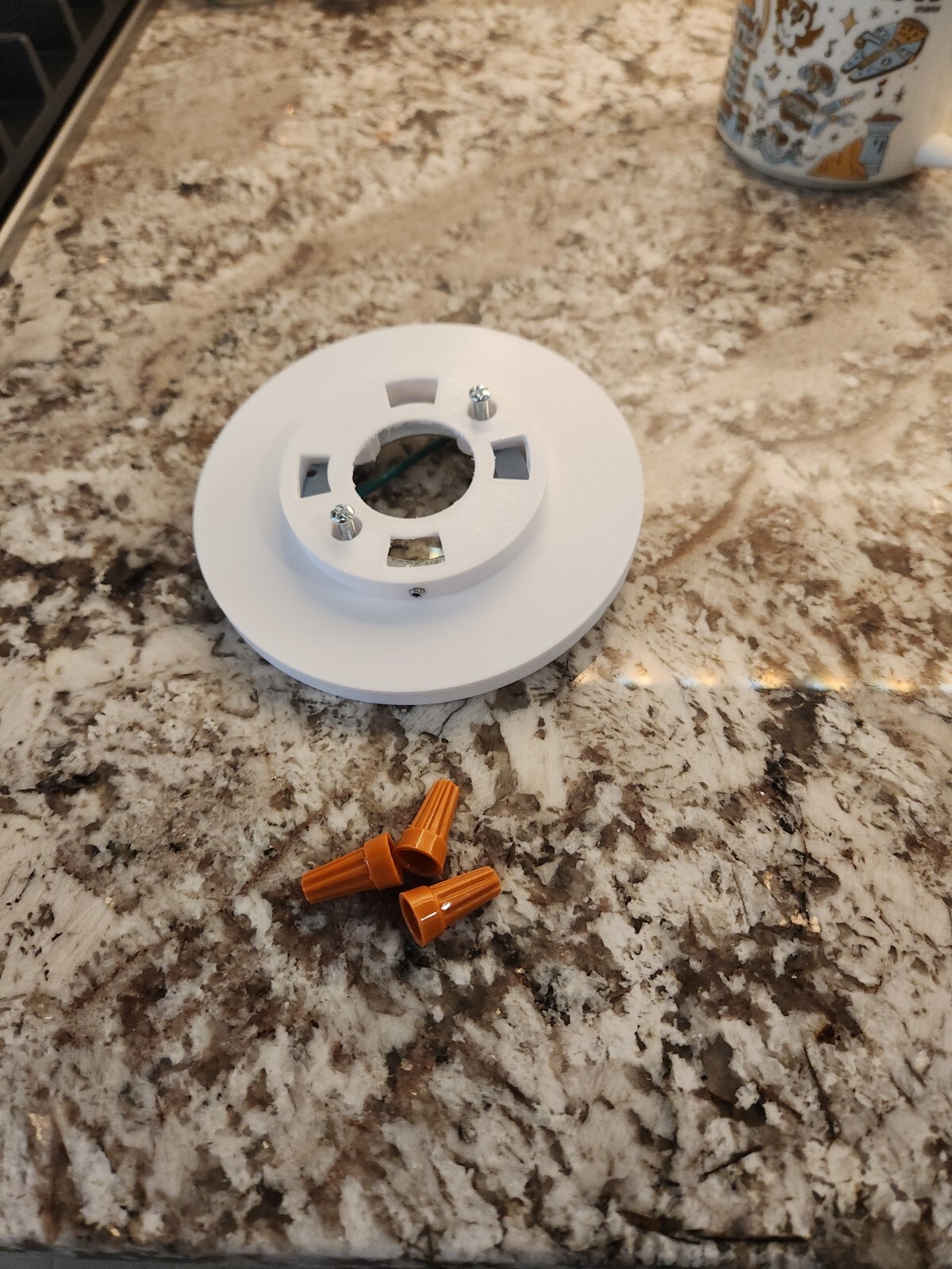 Custom Nest Floodlight Camera Complete Mount Kit~With Bracket/screws/nuts/ground