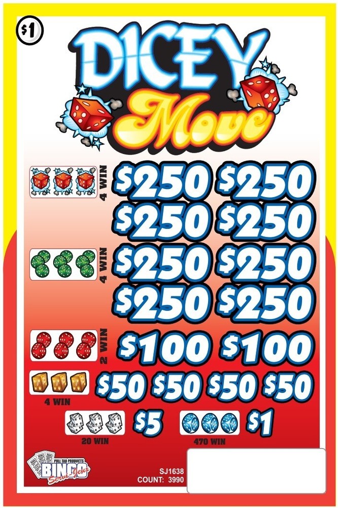 NEW pull tickets DICEY MOVE - Instant Tabs