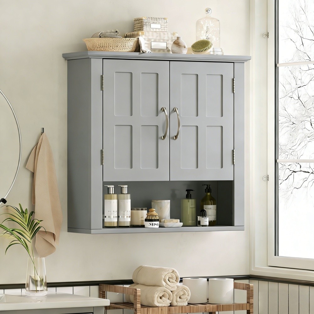 Bathroom Wall Storage Cabinet, Multi -functional Wall Mounted Cabinet