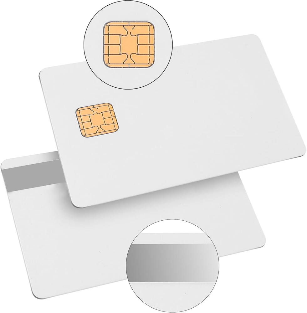 J2A040 Chip Java Jcop Cards Unfused J2A040 Java Smart Card with 2 Track 8.4Mm..