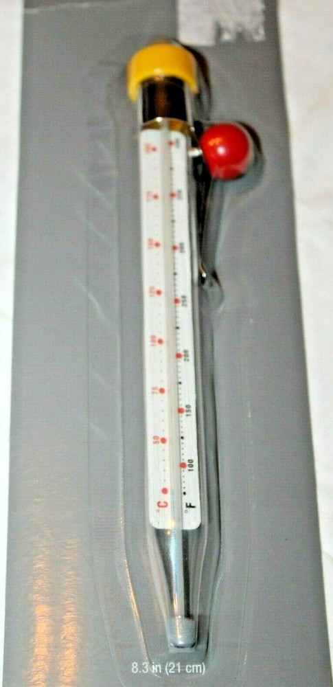 Essential Home Transparent Glass Candy Thermometer