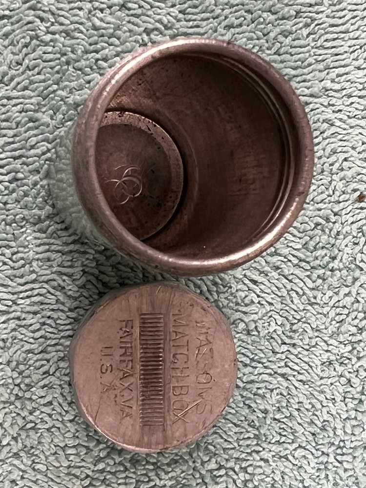 Vintage World War II Watson’s Matchbox Holder (Rare Find)