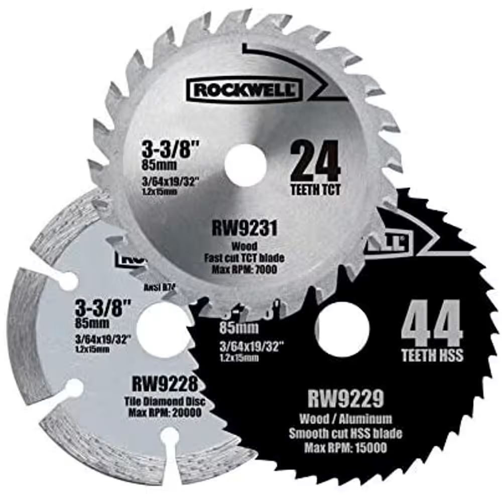 Rockwell Versacut 3 pc Blade Set (RW9232K)