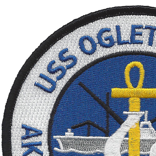 USS Oglethrope AKA-100 Attack Cargo Ship Patch