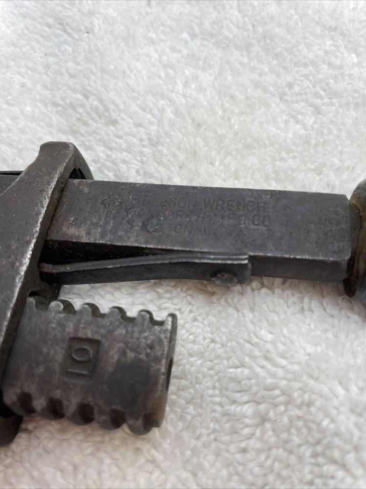 Stillson Pipe Wrench Custom Handle