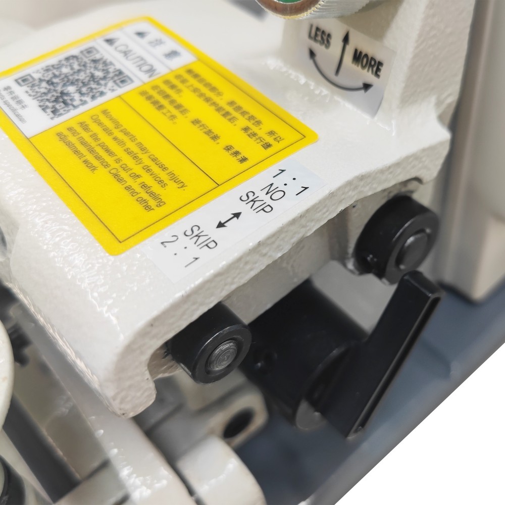 Portable Blindstitch Hem Chain Stitch Sewing Machine with Seam Jumping Function