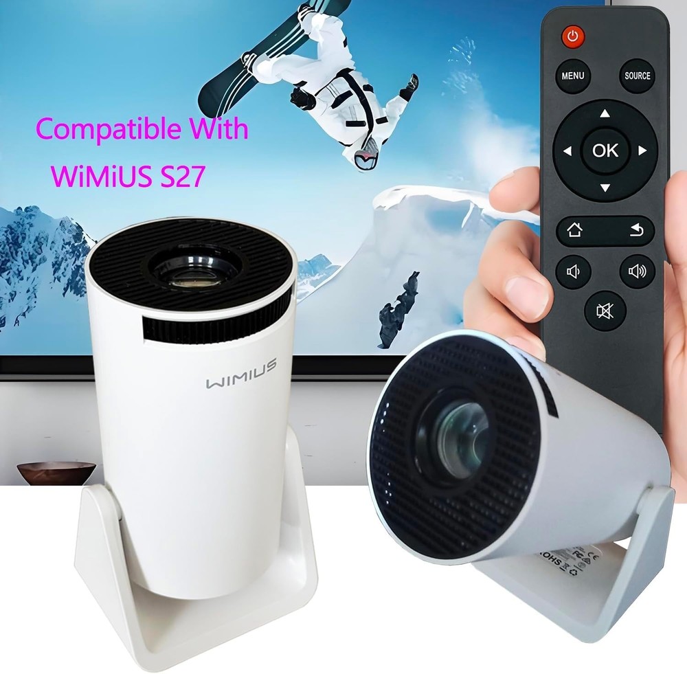 Molvgoc New Replacement Remote Control Compatible with Wimius S27 Mini LED...