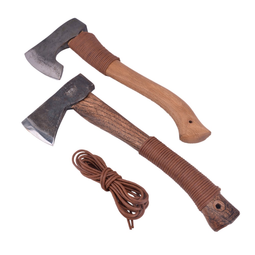 New Axe Collar Protector , Leather Axe Handle Wrap Handle String Cord