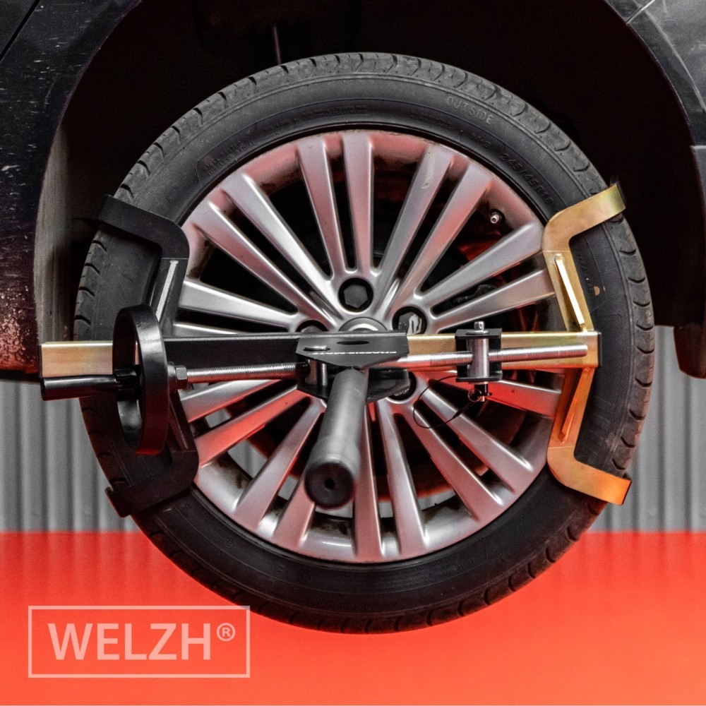 Welzh Werkzeug Wheel Mounting Tool For Quick Tyre Changes & Suspension Testing