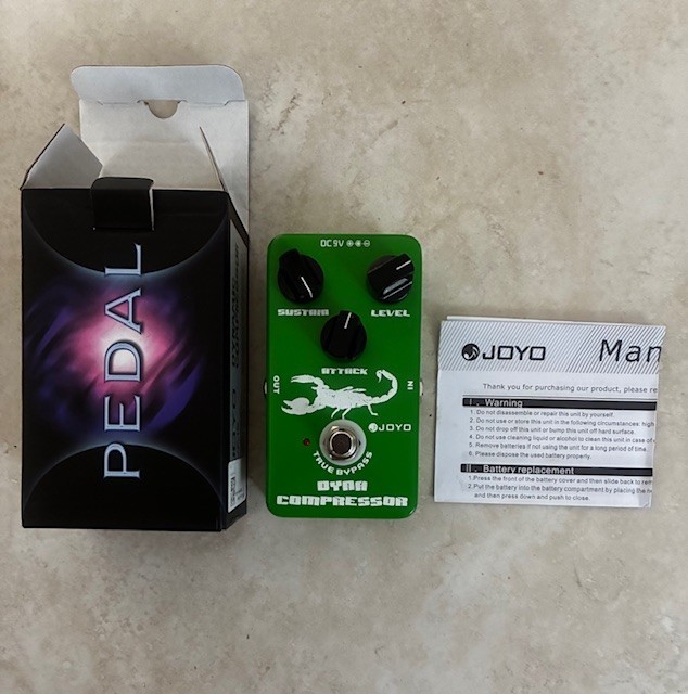 JOYO JF-10, Dynamic Compressor Multi-Effects Guitar Pedal, True Bypass