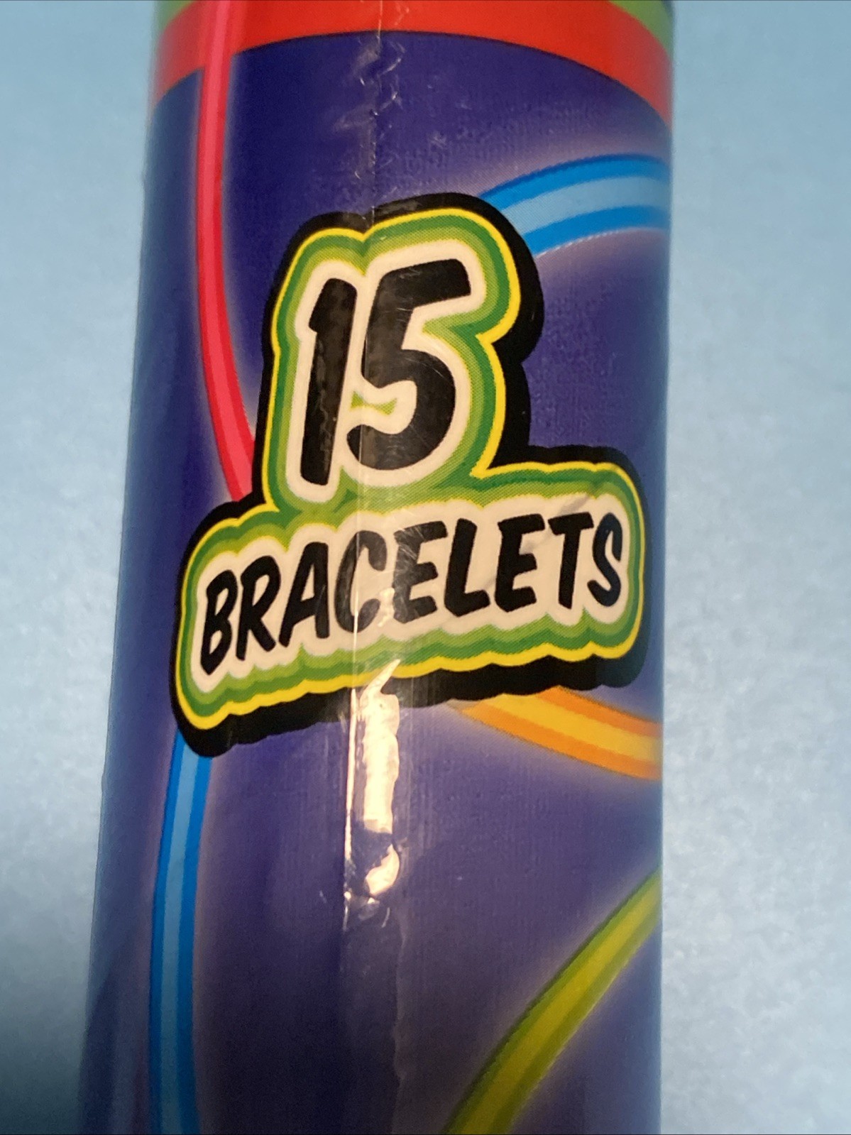 Glow Stick 15 Piece Braclet In Tube - For Parties Concerts Nightclubs Camping