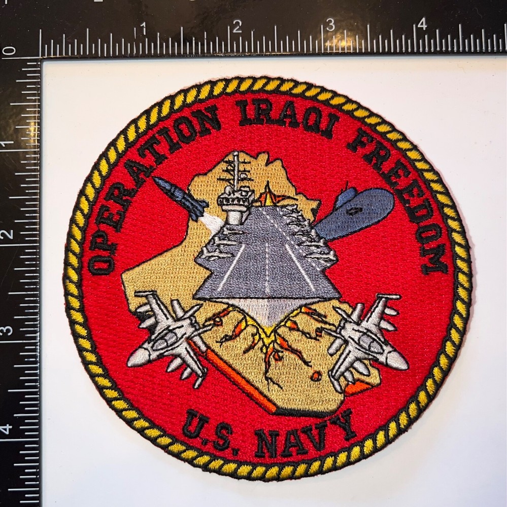 Cold War USN US Navy Operation Iraqi Freedom OIF Patch