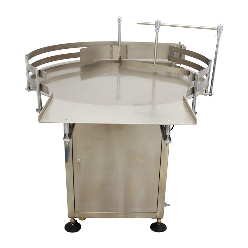 39.3" Automatic Round/Square Bottle Unscrambler Accumulation Table Bottle Sorter