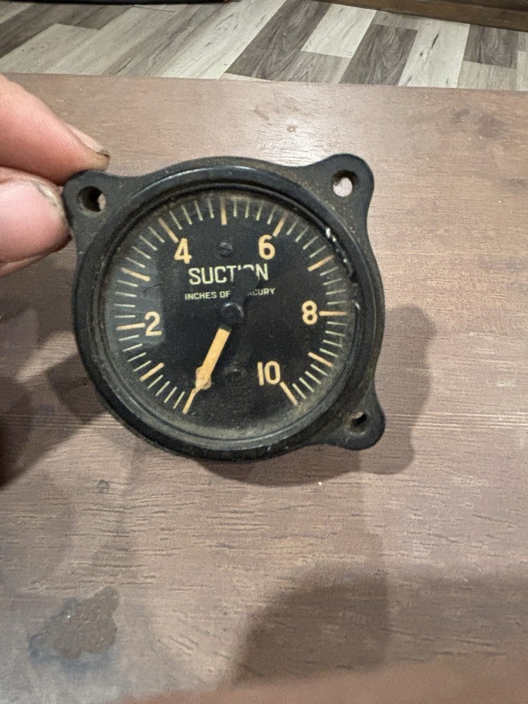 Aircraft Suction Gauge
