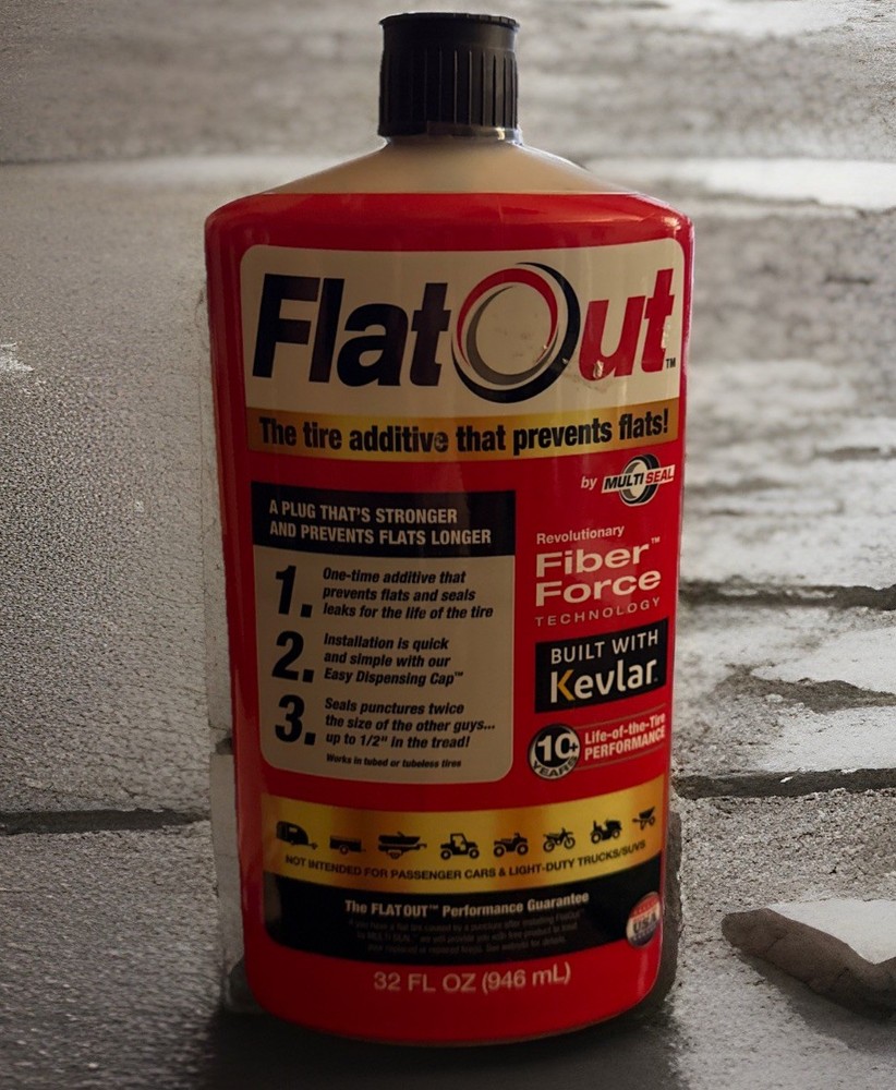 32oz FlatOut Tire Additive Part # 20128