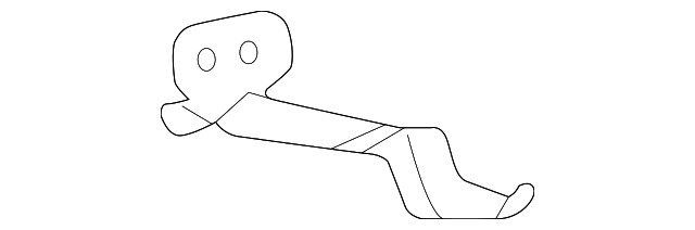 Genuine GM Upper Hose Bracket 84995437