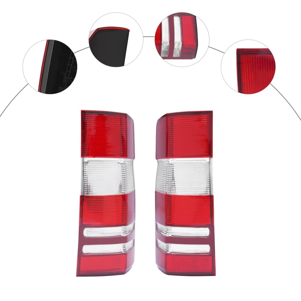 Tail Light Assembly, Driver & Passenger Side Rear Halogen Tail Light