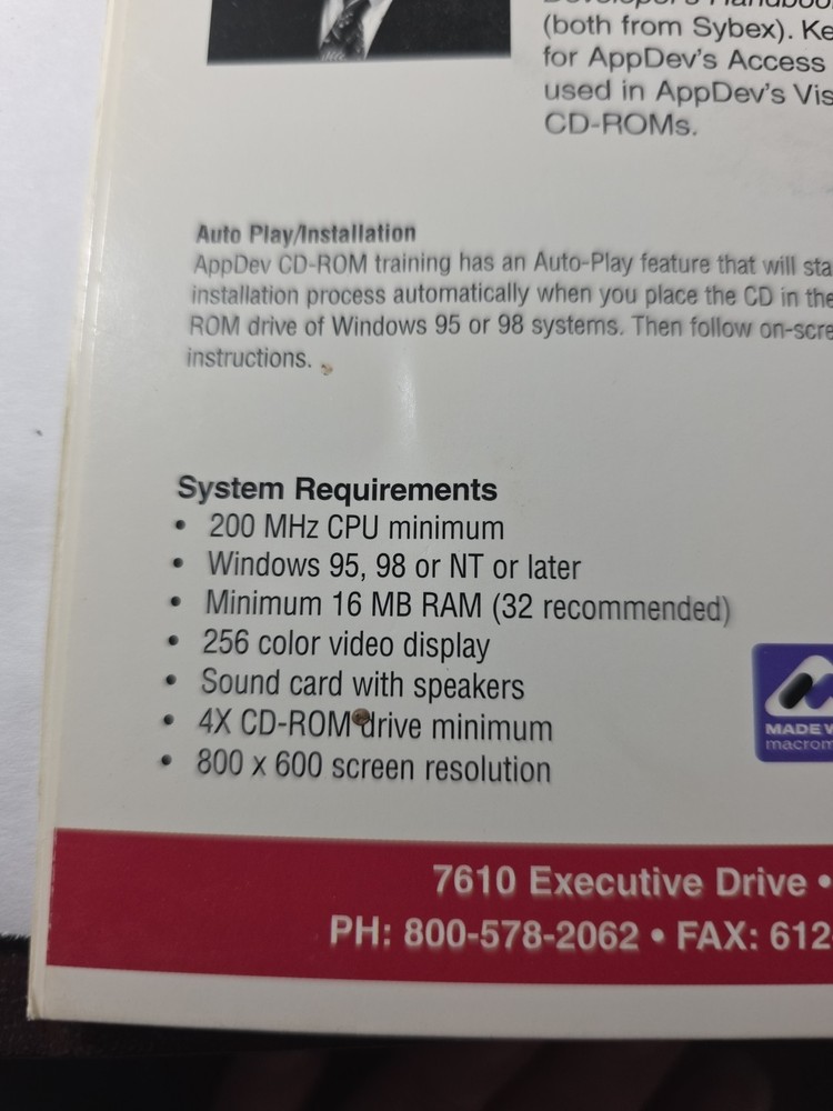 AppDev Visual Basic 6.0 14 CD Interactive Training BEGINNER TO ADVANCED