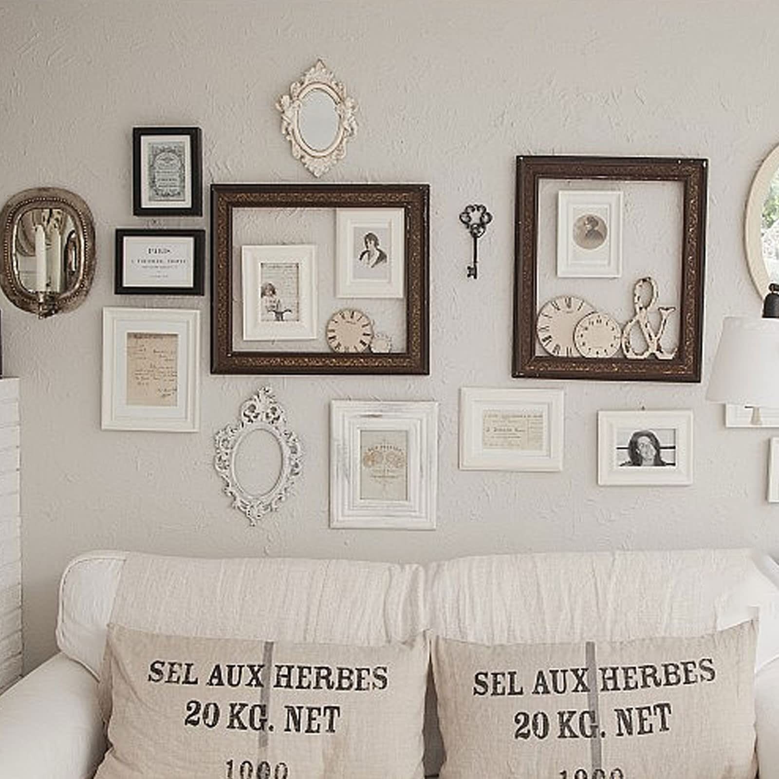 Prudiut 15 Pack 8x10 White Picture Mats, Frame Mattes for 5x7 Pictures Photo ...