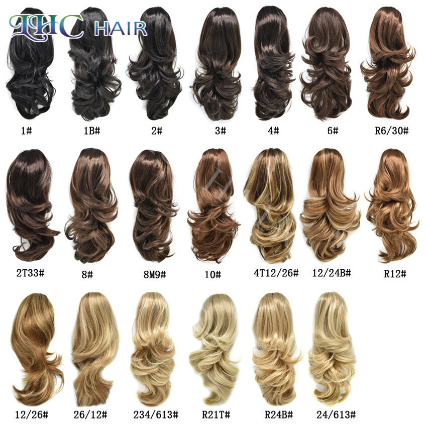 Real Thick Clip In Pony Tail Hair Extensions Claw Clip On Ponytail As Human US