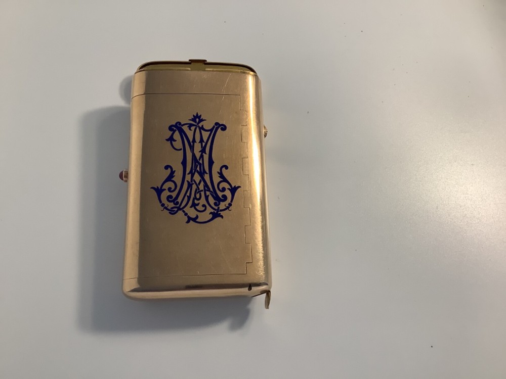 Russian Gold Cigarette Case