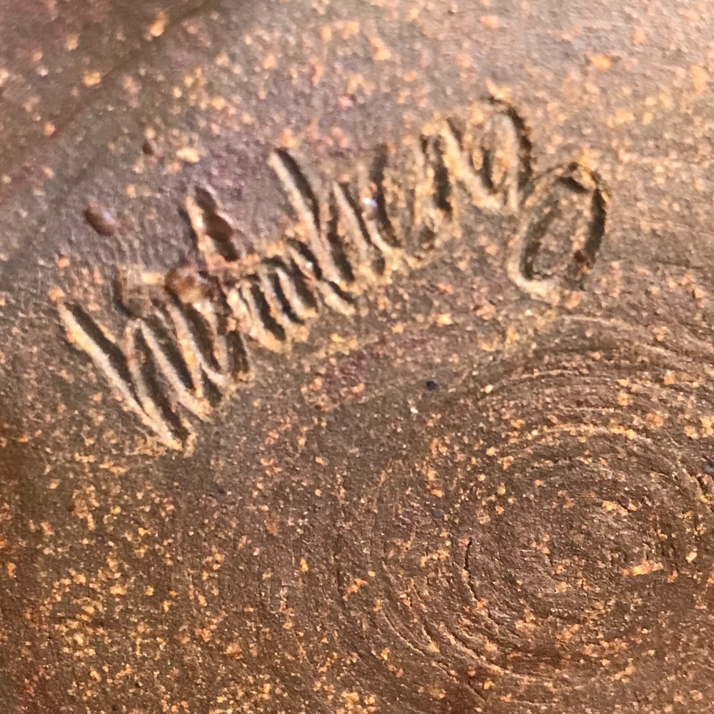 Studio Art Pottery Tea Pot, signed
