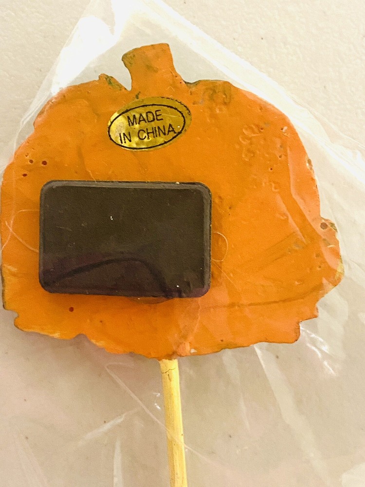 Fall Felt Pumpkins Leaves Plastic Bats Ghosts Craft Lot