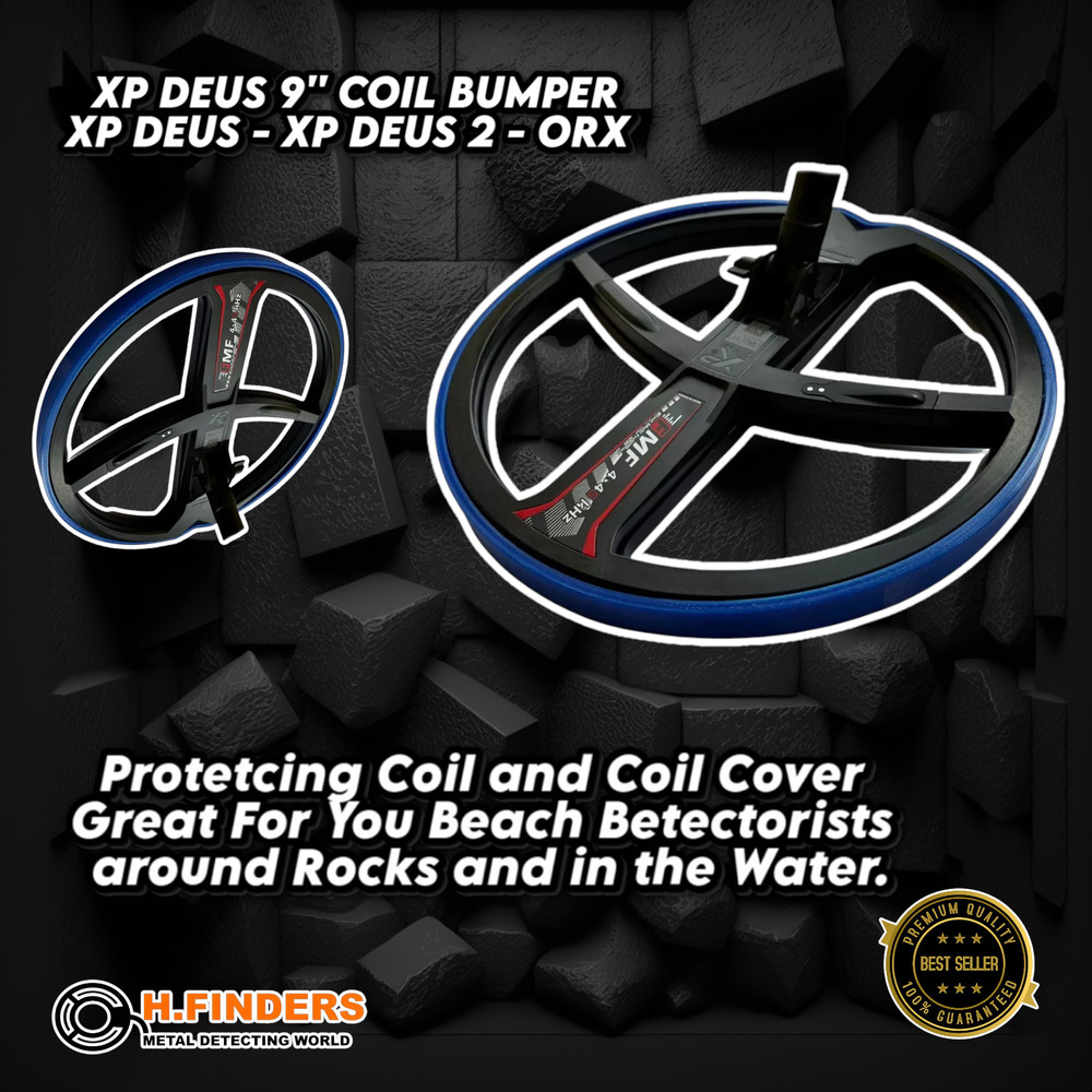 Xp Deus , XP DEUS II , ORX - 9'' Coil Bumper - Blue