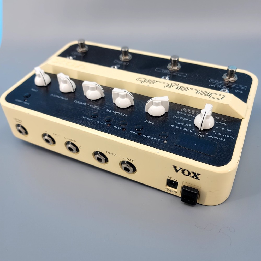 Vox DelayLab Programmable Delay Effects Looper Pedal - No Power Supply or Manual