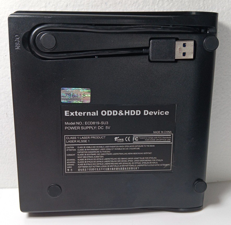 External ODD & HDD Device ECD819-SU3