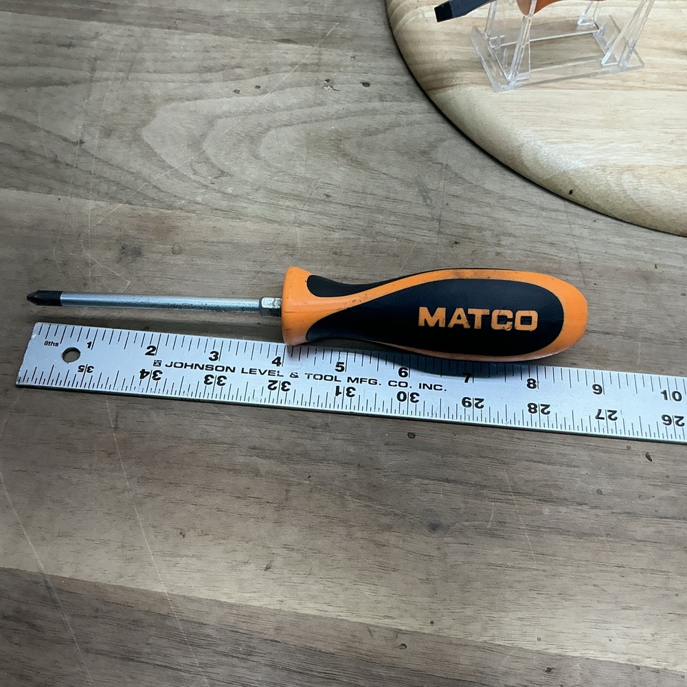 Matco Tools 5pc Screwdriver Set - Orange/Black Handle (U)