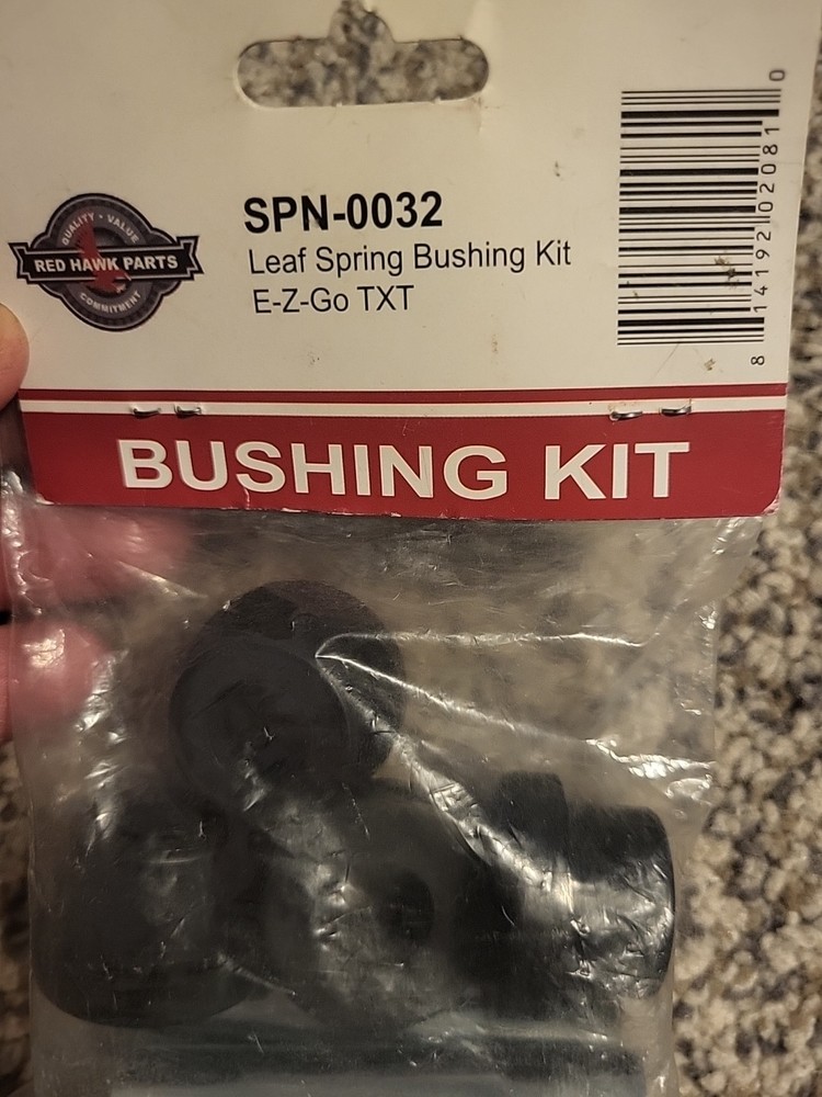 Red Jawk Parts Bushing Kit Leaf Spring Bushing Kit