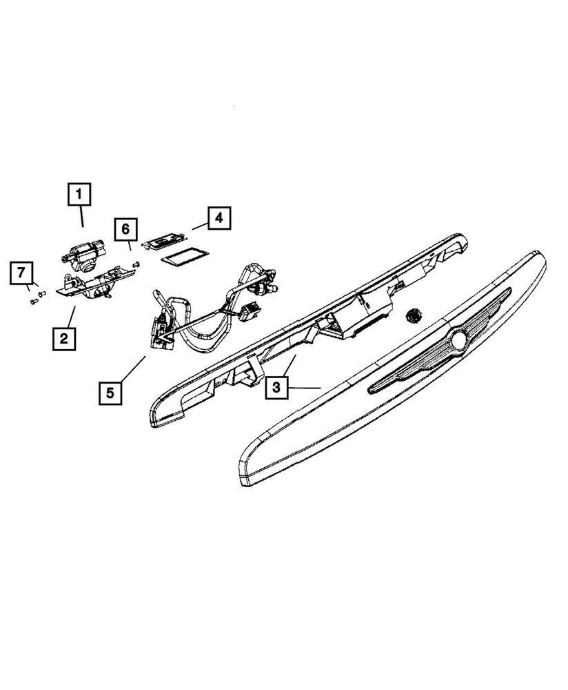 Genuine Mopar Camera 5026338AB