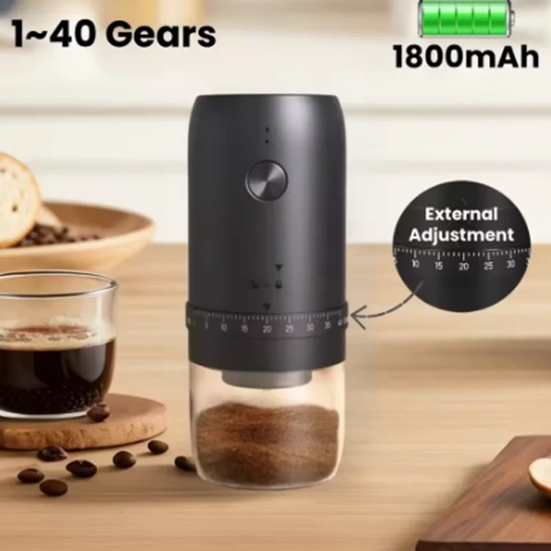 Portable Electric Coffee Bean Grinder