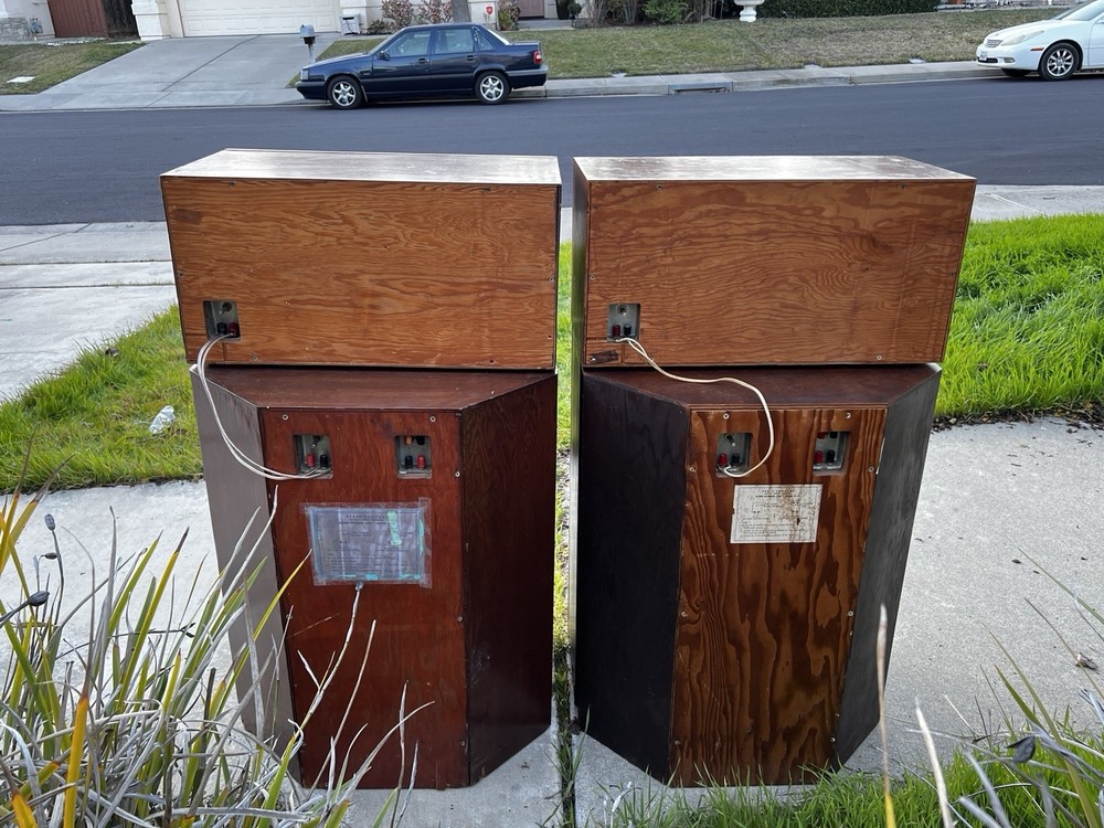 Heathkit ss-1 and as-1B 4 way speakers include all Jensen drivers