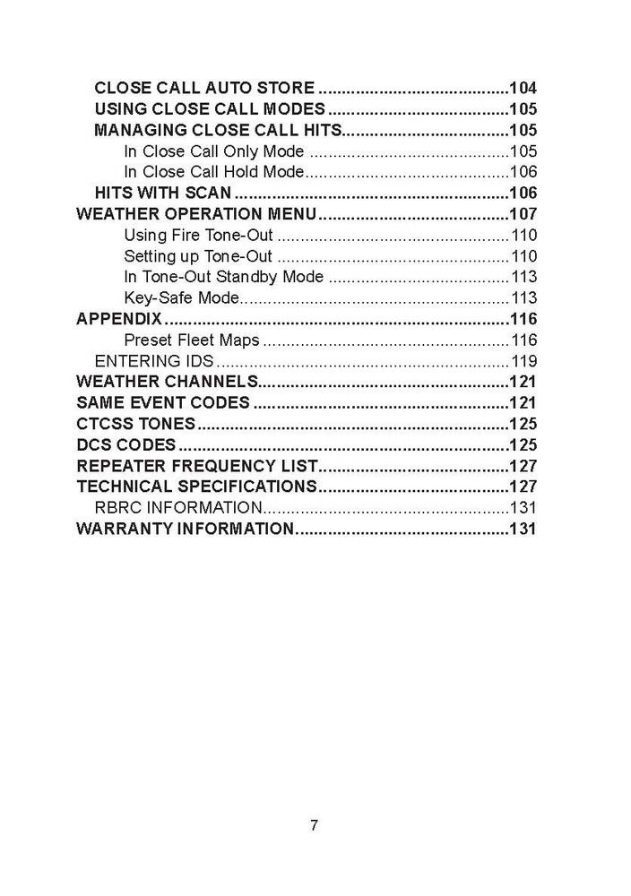Uniden BCD325P2 Instructions Operating Manual User Guide Coil Bound
