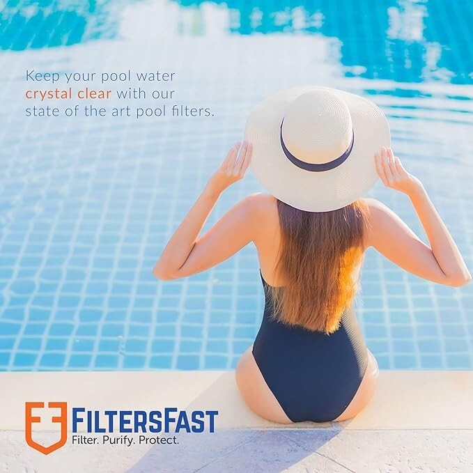 Filters Fast FF-0401 Compatible Replacement Pool Spa Filter Cartridge, 4 Pack