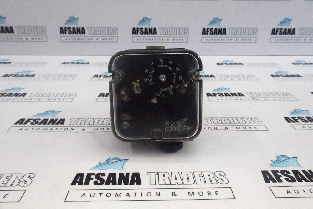 Kromschroder dg50u-3 gas pressure switch