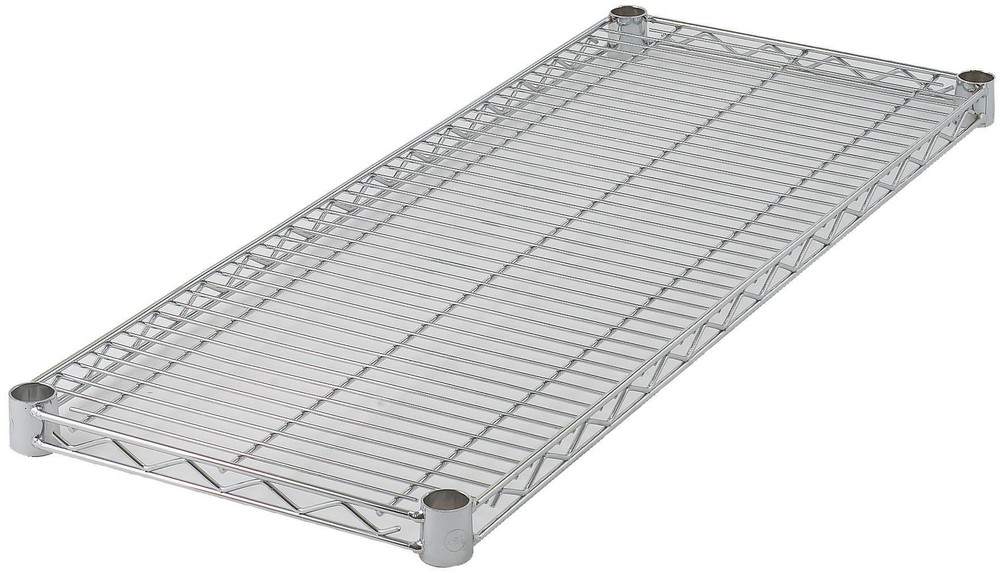 Wire Shelf, Chrome Plated, 18" x 24" (2 Each)