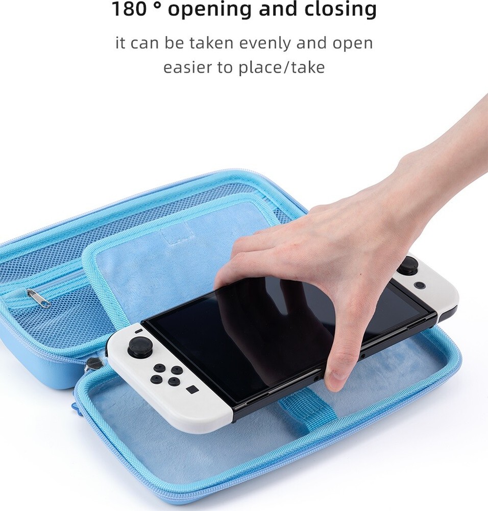 GeekShare Switch Shark Party Protective Case Dock Cover Thumb Grips Switch OLED