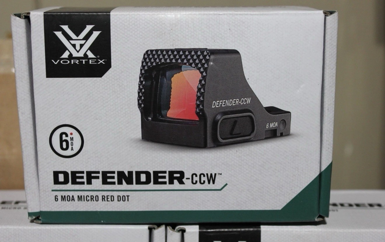 Vortex Defender-CCW 6 MOA Red Dot Sight DFCCW-MRD6