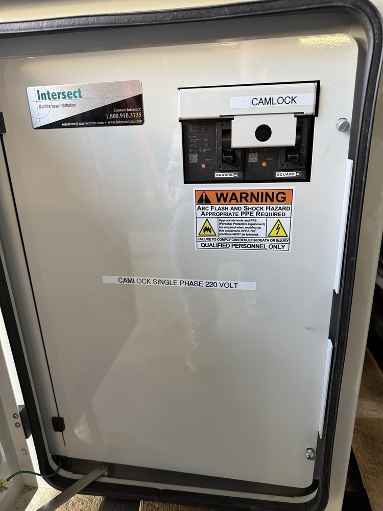 Intersect 200 AMP 240v Single PHASE Generator TRANSFER SWITCH Manual W/ CamLock