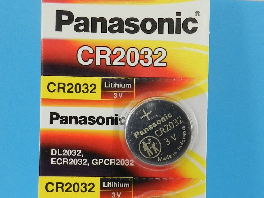 PANASONIC CR2032 LITHIUM 3V BATTERY 1Pc