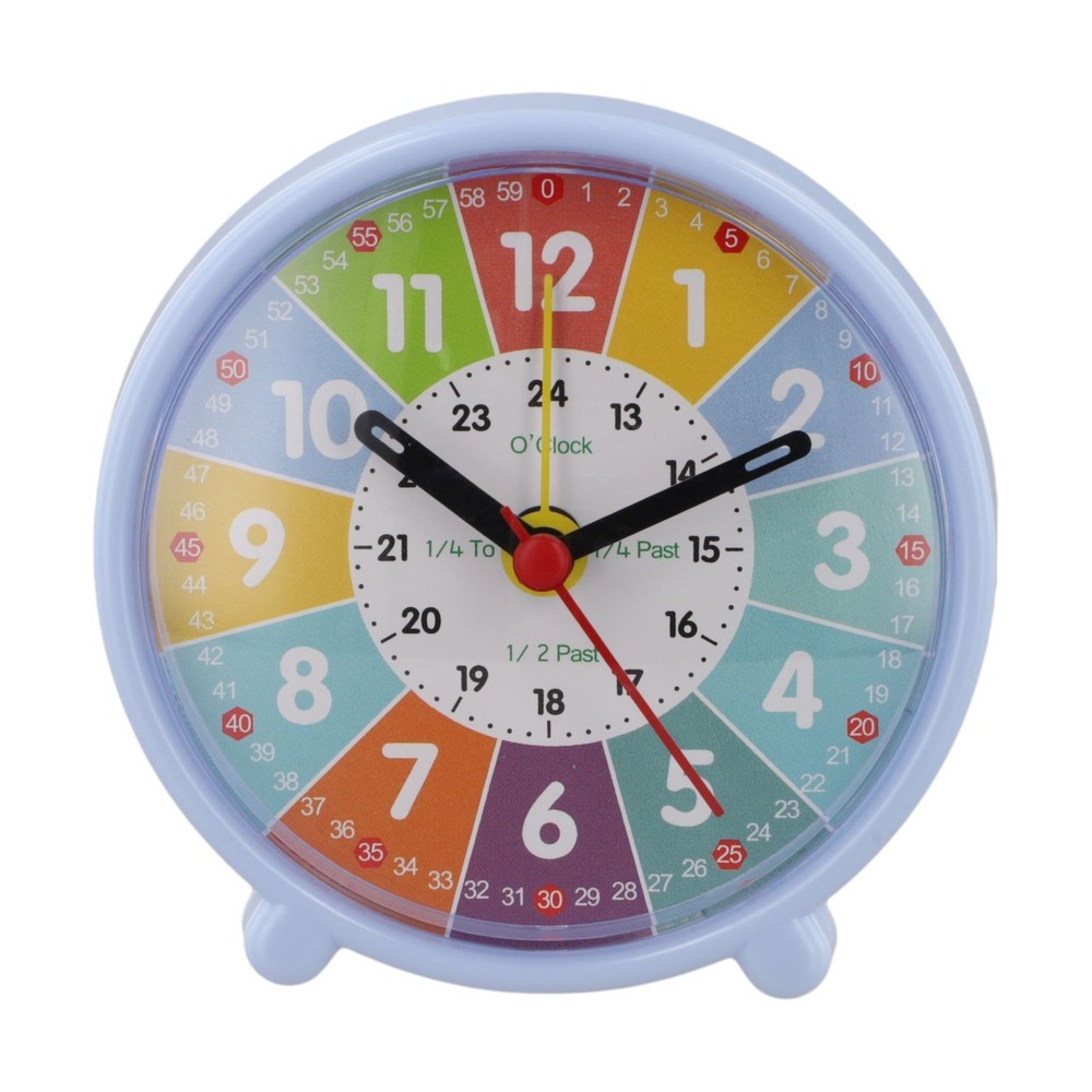 Kid's Classroom Clock Analog And Digital Time Learning Comprehensive Time Tool