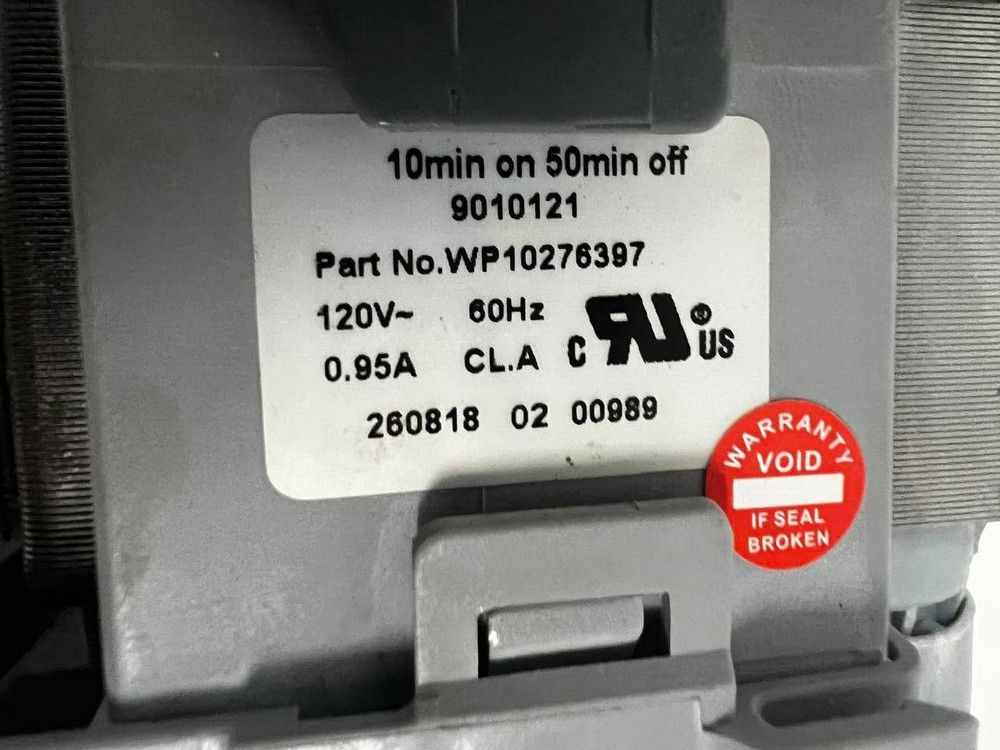Genuine Whirlpool Washer Pump WP10276397