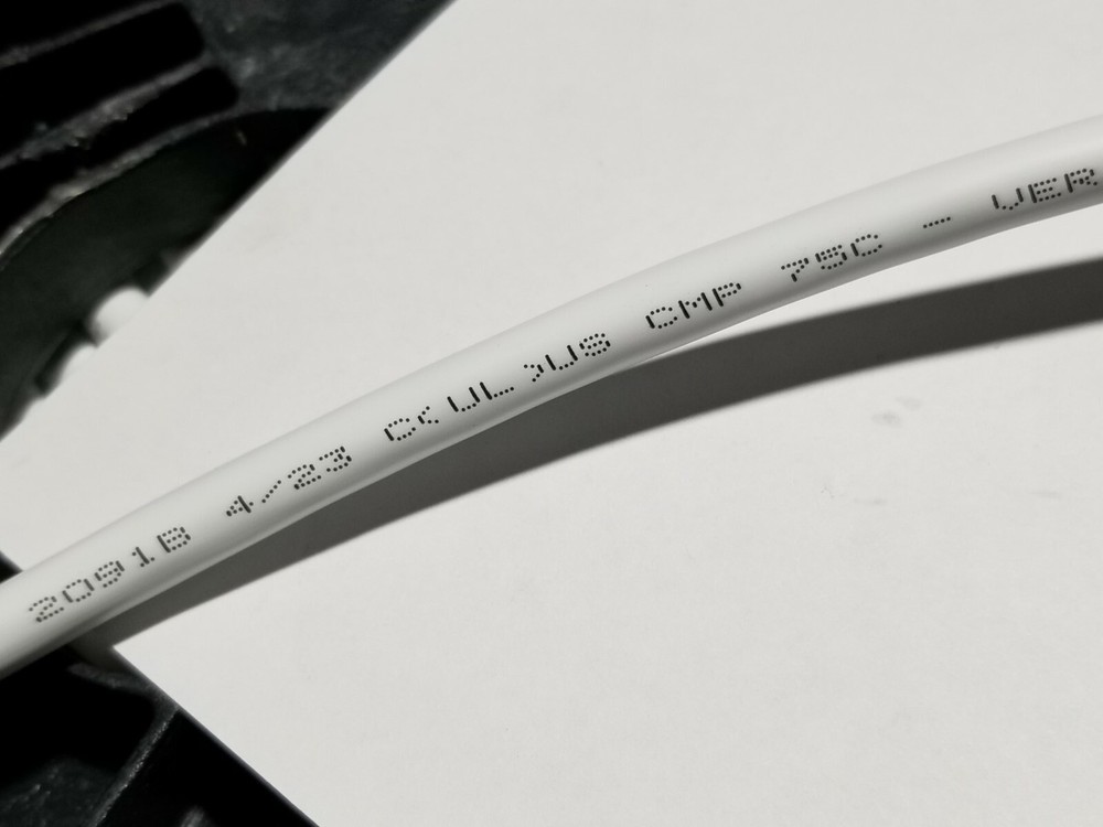 Commscope Systimax GigaSPEED X10D Cat6A U/UTP Plenum Network Cable White /100ft