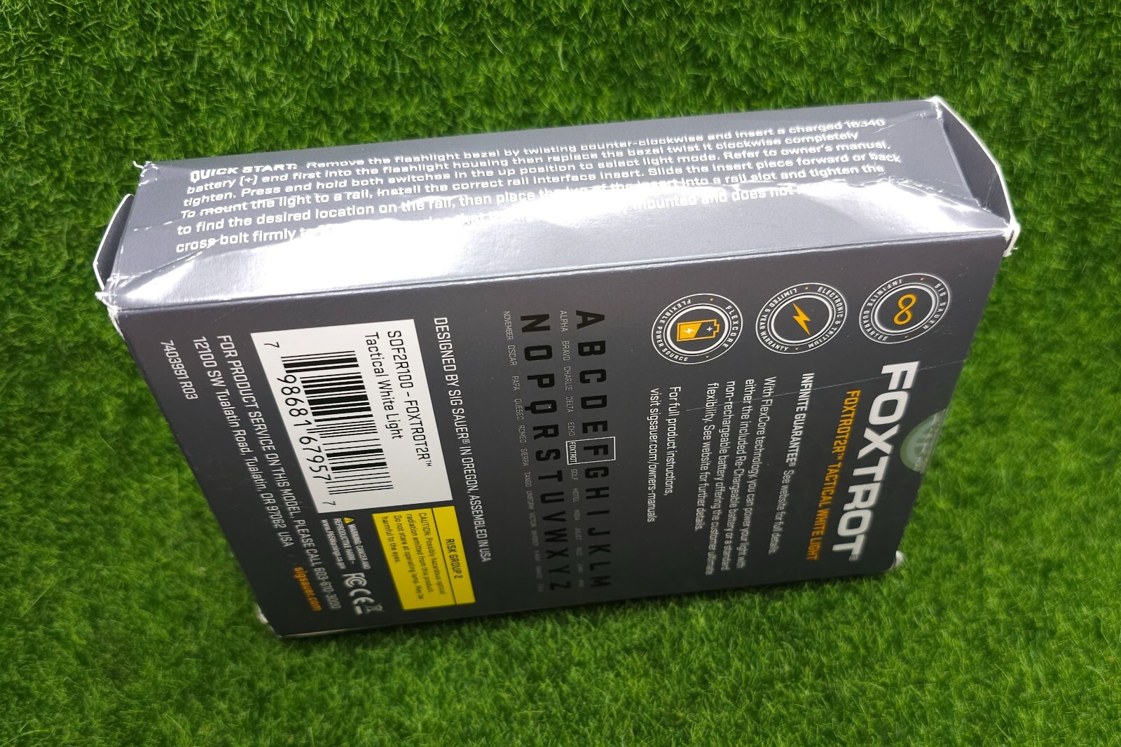 Sig Sauer #SOF2R100 FOXTROT2R 700 Lumen Universal Pistol Tactical Light